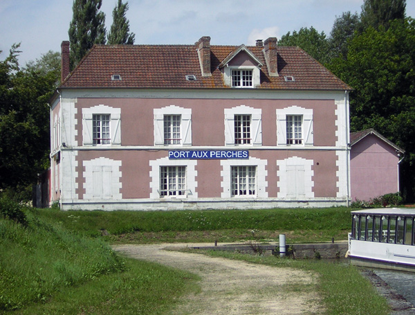 L'extrémité amont du canal